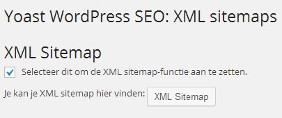 yoast xml sitemap