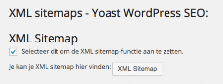Eenvoudig een sitemap maken met WordPress SEO van Yoast