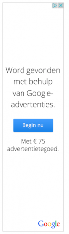 Google zelf adverteert ook via Google display advertenties